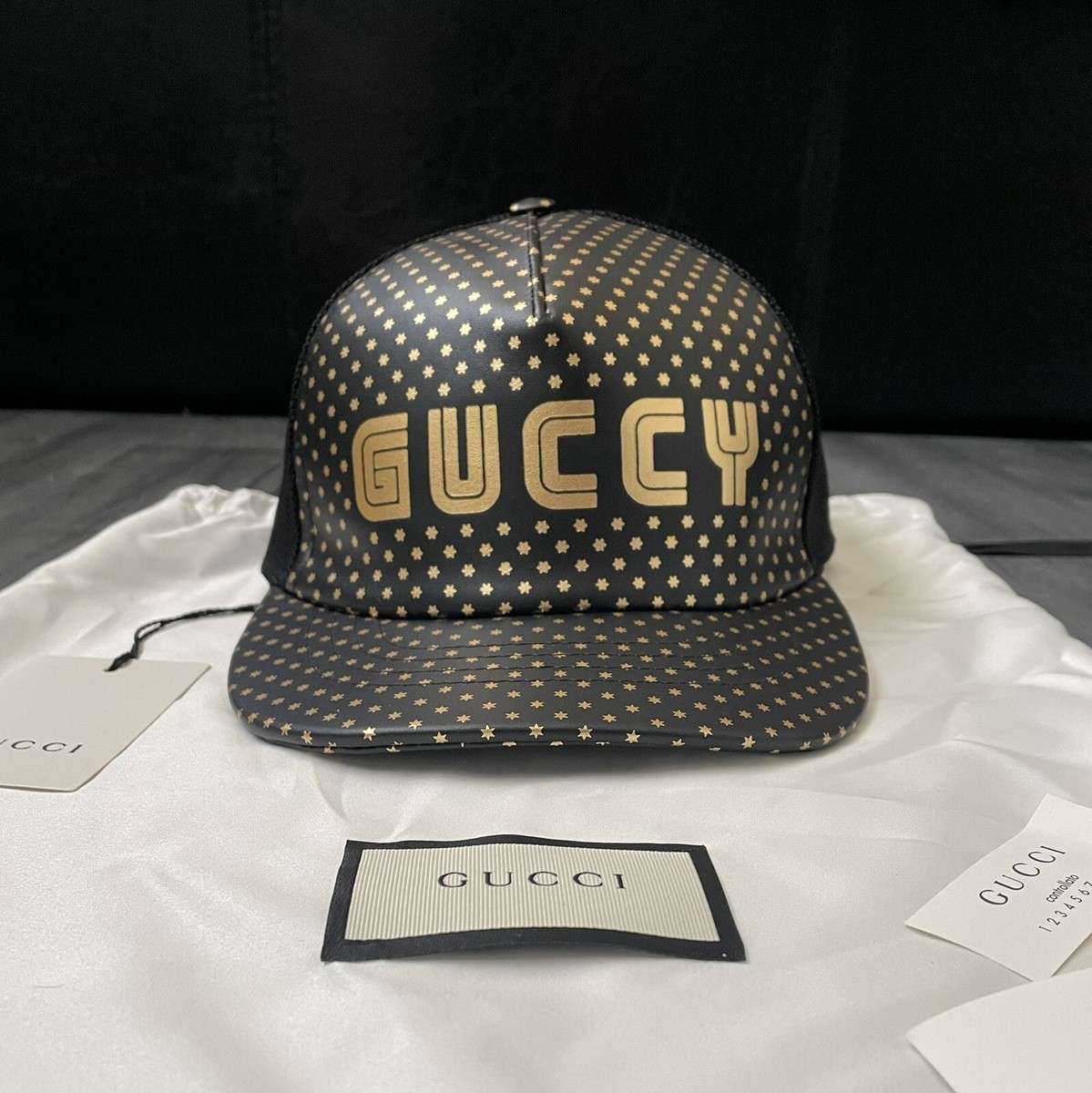 寒*喜様 GUCCI SEGA 限定キャップ GUCCY星柄キャップ 【公式通販】