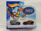 Vintage 2003 Hot Wheels XG X Games - New Diecast Hummer and Jeep w/ Sticker