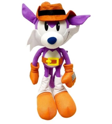 GE Animation GE-77352 Sonic The Hedgehog Fang The Sniper 10'' Plush - ''AUTHENTIC''