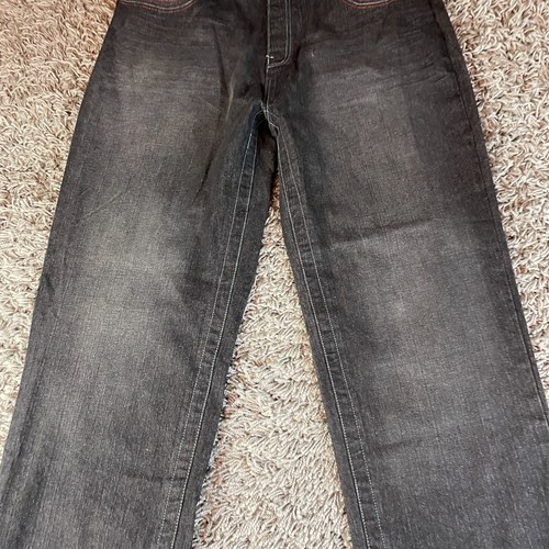 Vintage Coogi Jeans Mens 44x34 Black Y2K Embroidered Baggy Loose NWT $125 Skate - Picture 6 of 16