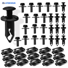 40pcs For Honda Fit Body Bolts U-nut Clips Engine Under Cover Splash Shield