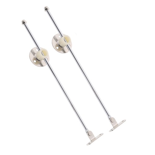 2 Pcs Disc Pull Rod Kitchen Cabinet Door Hinges Lid Stay Support - Picture 4 of 12