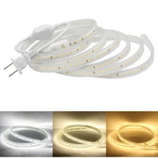 1-50m 110V LED Strip Light 2835 120LED/m Waterproof Flexible Rope Lights+US Plug