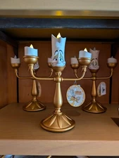 NEW Disney Parks Lumiere Candlestick Light-up Figurine - Beauty and the Beast