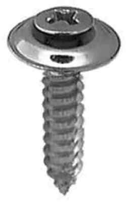 Auveco 2751 8 X 3/4'' Phillips Oval Head SEMS Tapping Screw Countersunk QTY 100