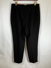 NINE WEST TAPERED HIGH RISE PANT SLIM WOMENS 8 TAILORED DRESS PANT STRETCH NWT