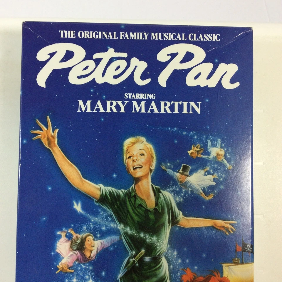 Peter Pan VHS 1990 Good Times Mary Martin Video Tape Foto 3 de 4