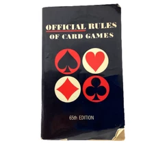 Official Rules of Card Games by The U.S. Playing Card Company 1982 Paperback VG