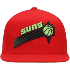 Mitchell & Ness Phoenix Suns Reverse Grinch HWC Red Adjustable Snapback Hat Cap