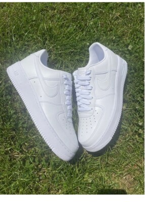 Air Force 1 White UK 8.5 with box | eBay