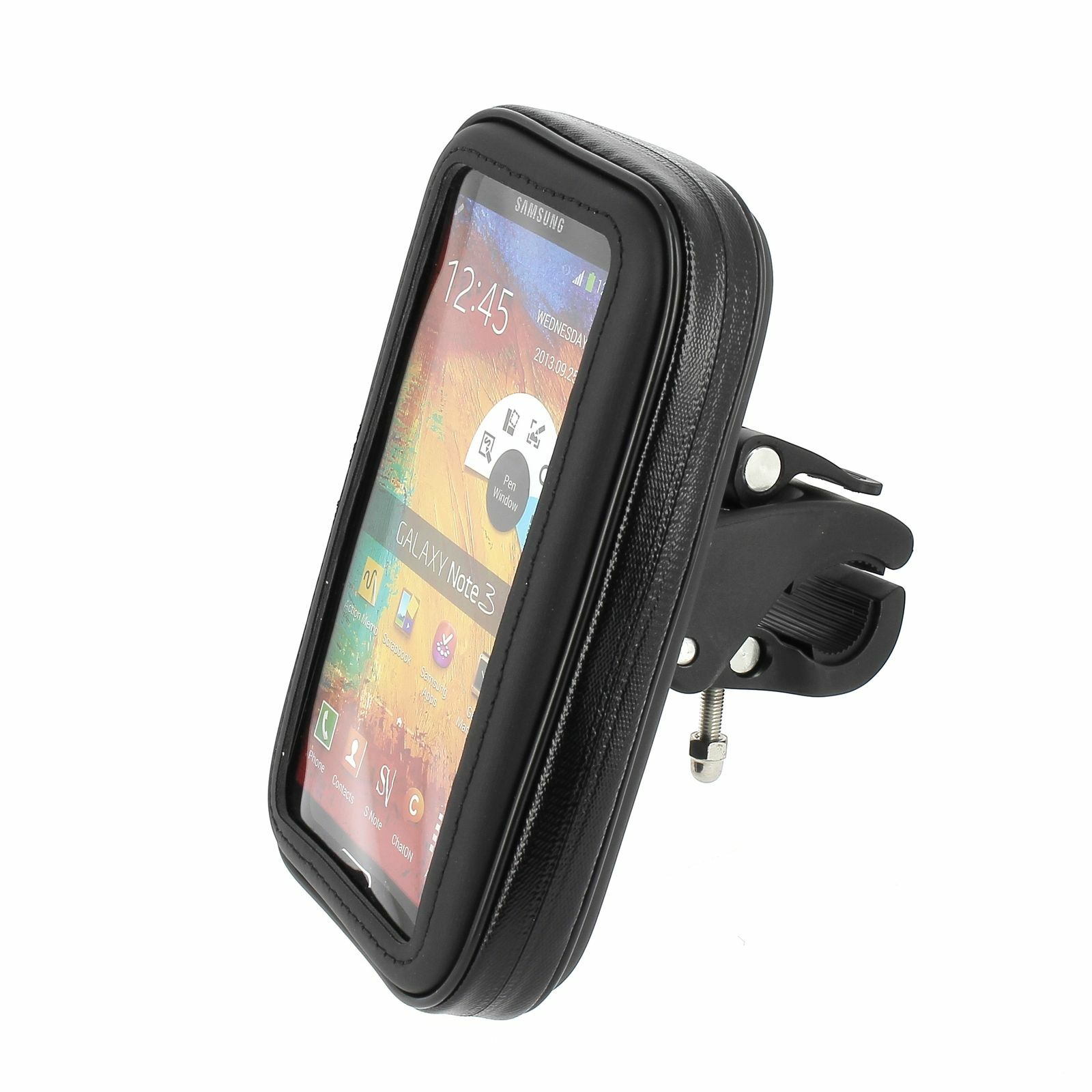 Support Moto et Vélo Étanche pour Oppo Reno Housse GPS VTT Noir