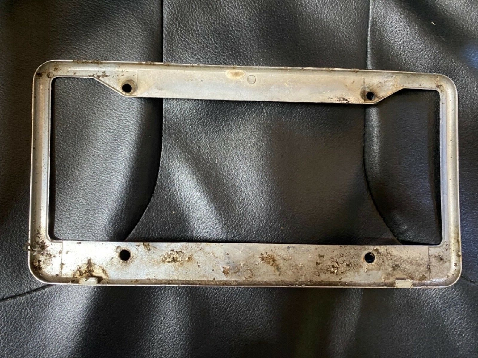 Vintage License Plate Frame St. Claire Cadillac San Jose, Santa Clara