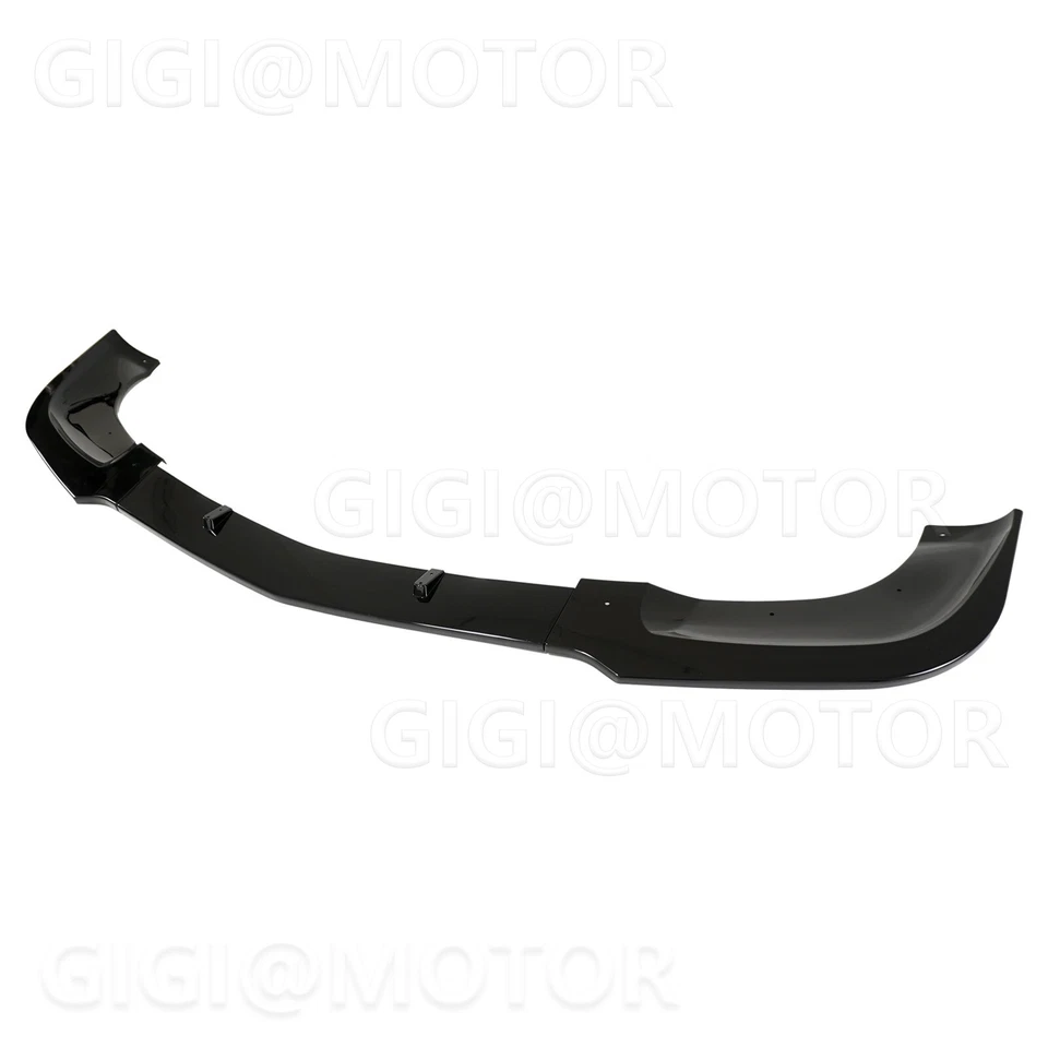 Labio de parachoques delantero negro brillante para Mercedes Benz Clase E W207 C207 AMG 2009-2012 Foto 4 de 4
