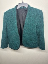 Michelle Stuart Green Blazer