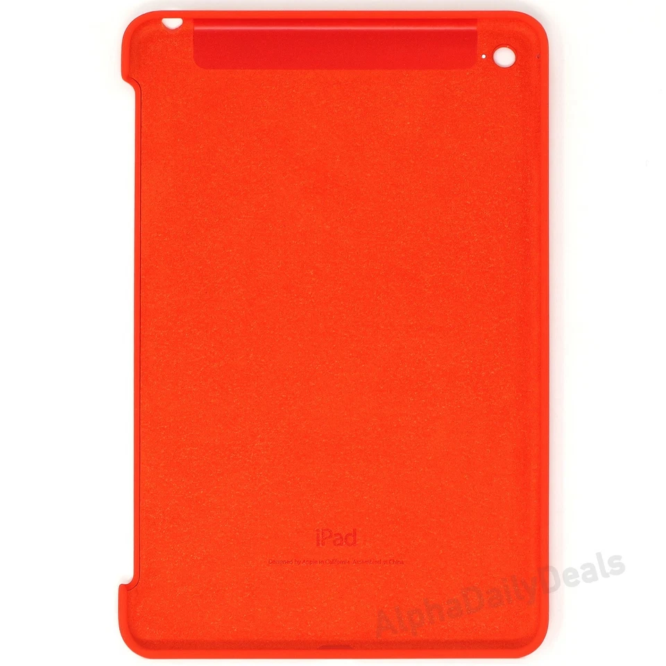 Genuine OEM Apple Silicone Case for iPad Mini 4 Tablet - Orange - Image 2 of 4