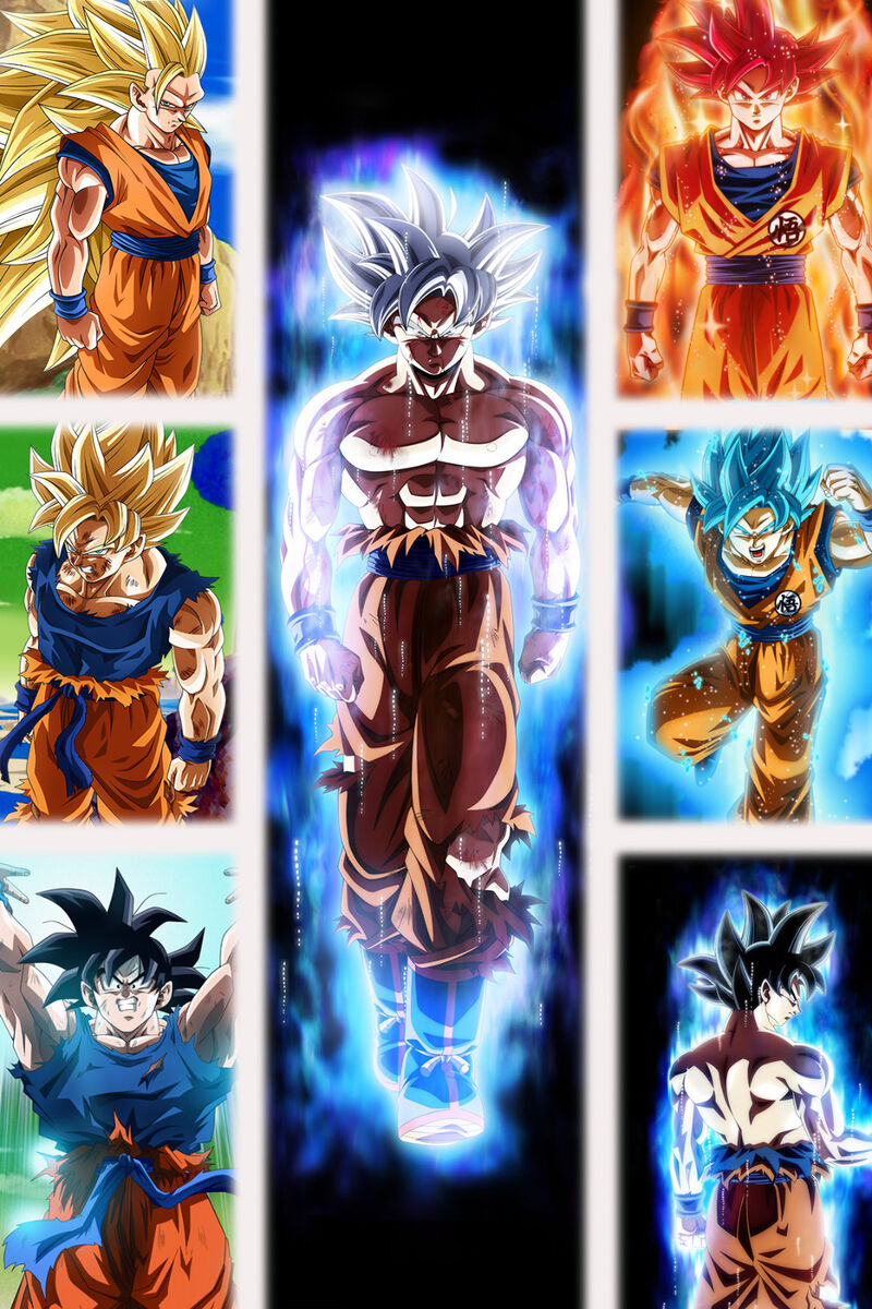 Dragon Ball Super/Z Goku Super Saiyan 12in x 18in Poster Free Shipping