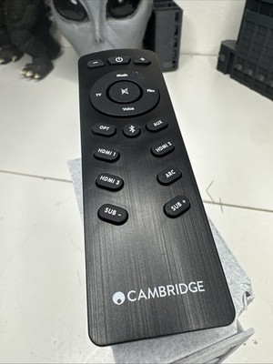 Remote Control For Cambridge Audio TVB2 (V2) RC-TVB2 BLUETOOTH Soundbar System