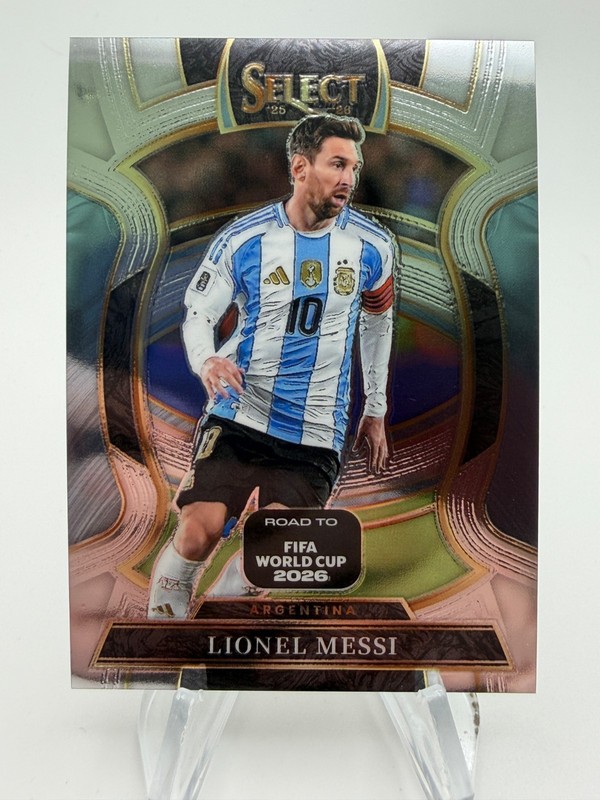 2025-26 Select FIFA World Cup LIONEL MESSI Base Set Terrace #56 Argentina