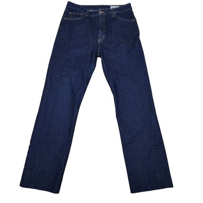 Aviator Made in USA Men's Jeans Altered 31x30 Dark Indigo Straight Leg Denim