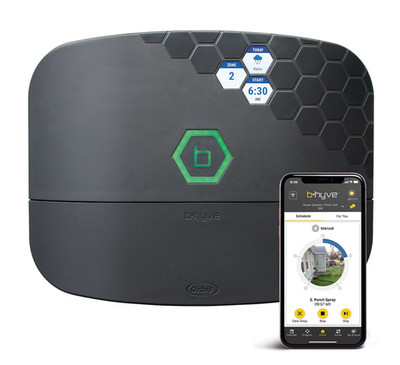Orbit 57985 B*Hyve, XR 8 Station, Smart WiFi, Indoor Outdoor, Sprinkler Timer