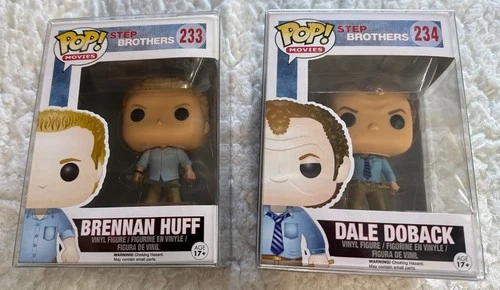 Funko Pop! Movies - Step Brothers: Brennan Huff #233 & Dale Doback #234 Set