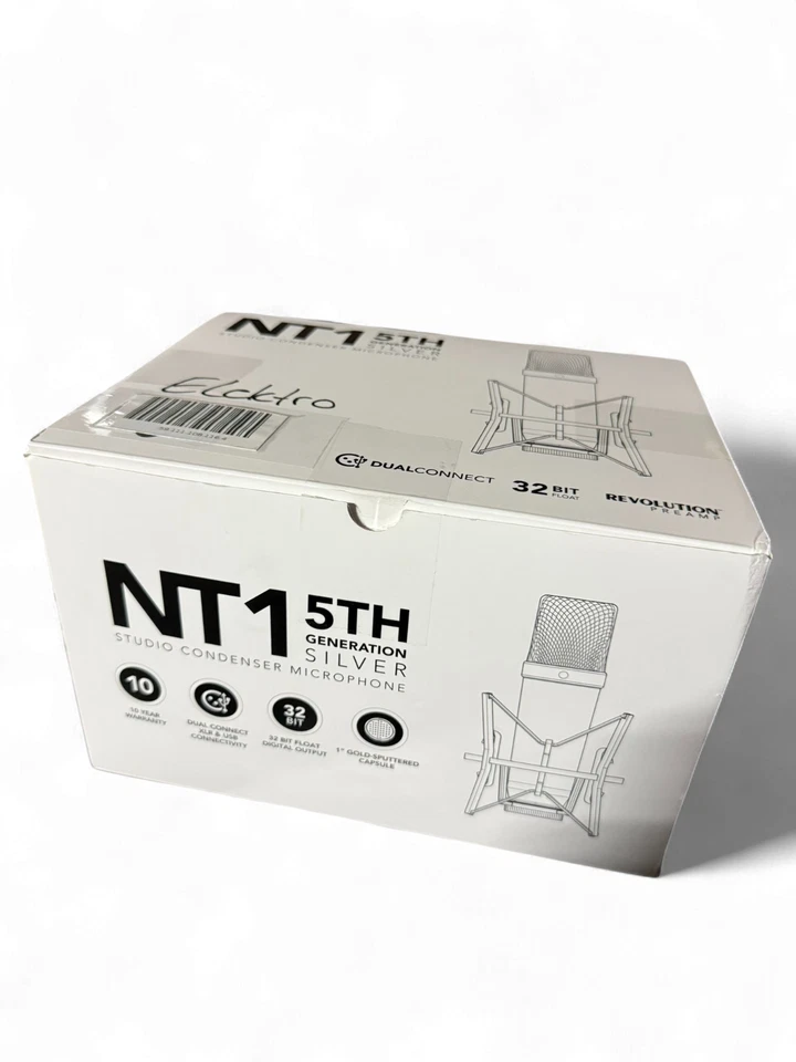 RØDE NT1 5th Generation Silver | Studio Kondensator Mikrofon | USB & XLR | Neu O - Bild 2 von 2