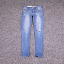 Democracy Ab Solution Skinny Jean Sz 2 28x28.5  Distressed Mid Rise Stretch