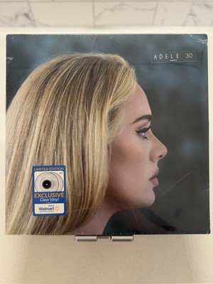 Adele 30 CLEAR Vinyl 2LP (Limited Edition) SEALED  
