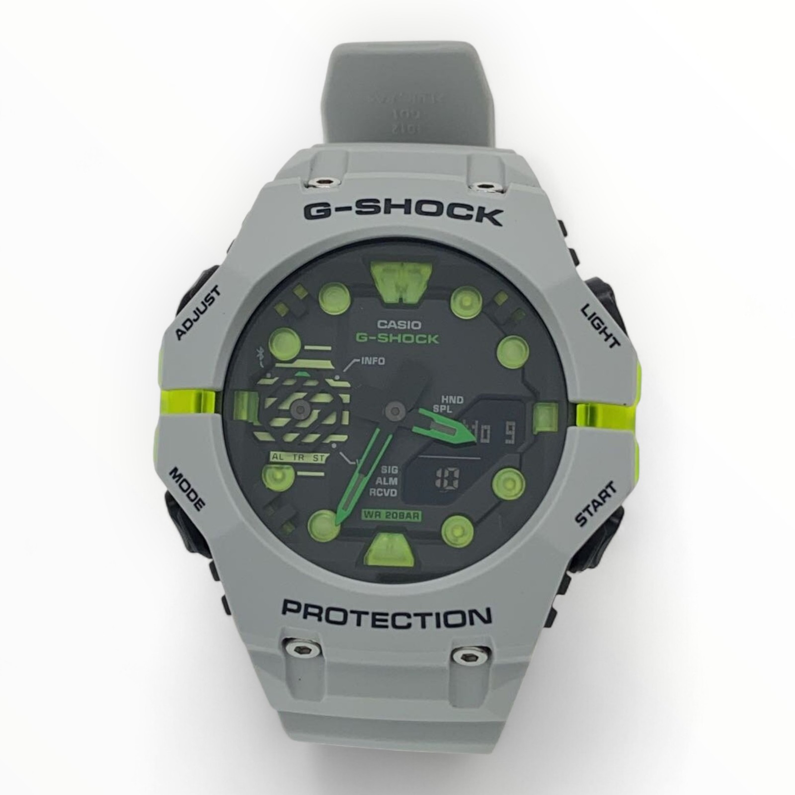 Casio Ana-Digi Quartz Gray Mens Watch 1.85