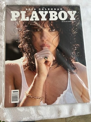 PLAYBOY 2018 PLAYMATE CALENDAR IN SEALED MINT BRAND NEW CONDITION  -25