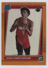 2021-22 Panini Donruss Optic Rated Rookie Orange Prizm /199 Josh Christopher 6j0
