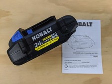 Kobalt 4.0 AH Lithium-Ion Battery 24 V Max New