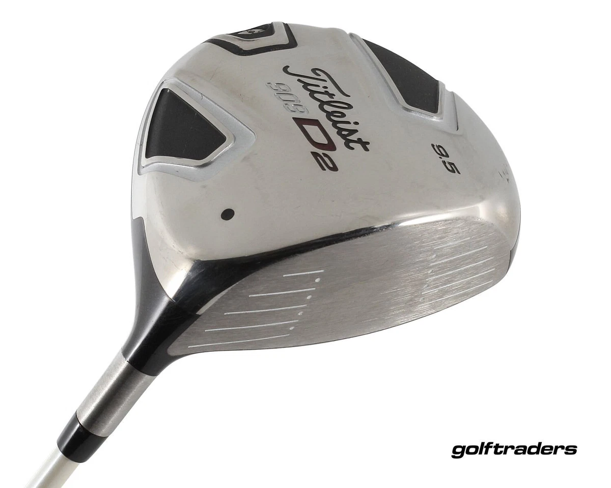 Titleist 909D2 Driver 9.5º Graphite Stiff Flex New Grip P177