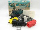 Marx The 49'er Battery Operated Plastic Train Set with Track and Box Excellent