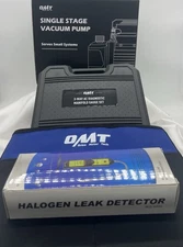 Orion Motor Tech OMT Single Stage Vacuum Pump 3 Way Diagnostic Set Leak Detector