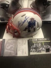 JSA ADAM VINATIERI SIGNED SPEED PATRIOTS AUTOGRAPHED MINI HELMET AUTO 971