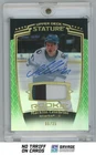 2024-25 Upper Deck Stature Rookie Green Auto Patch Macklin Celebrini /35 #31 San