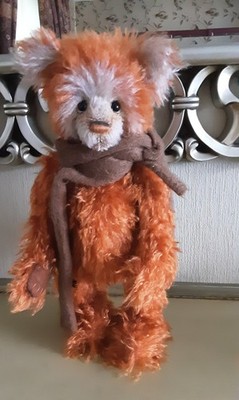 Charlie Bears Leonardo mit Etikett, Mohair, Ltd Ed/RTD 2017, Isabelle Lee, 17,5'' groß