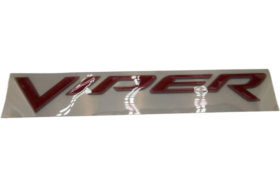 WN73ERSAC NEW OEM 2008-2009 DODGE VIPER SRT-10 ACR REAR BUMPER DECAL - Image 2 of 4