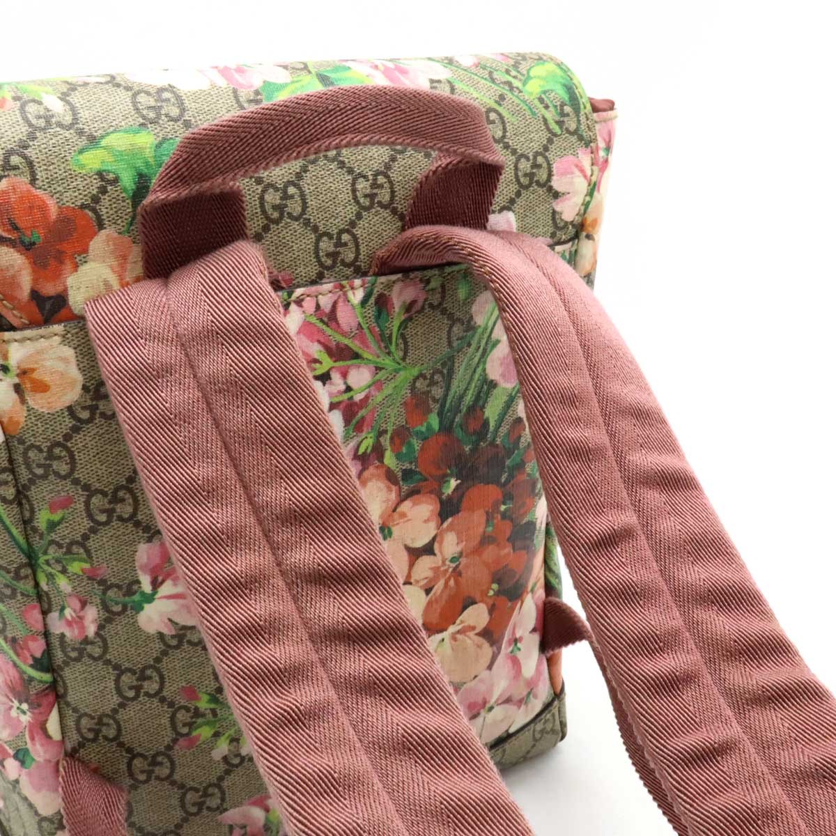 GUCCI GG Blooms Supreme Backpack Floral Flower Beige Pink | eBay