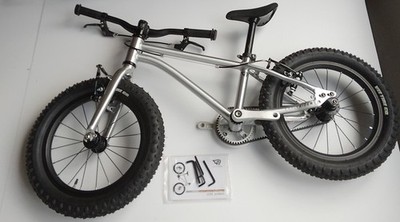 EARLY RIDER Seeker 16'' Kinderfahrrad brushed aluminium BWare