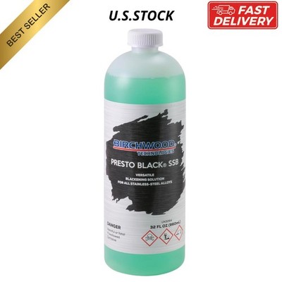 NEW Stainless Steel Blackener Cold Brush Solution Black Oxide Touch Up