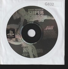 Super Cross 98 Sony PlayStation 1 Sleeved Video Game No Case