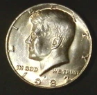 1982-P  Kennedy Half GEM-BU (HIGH MS) TOUGH DATE #E2