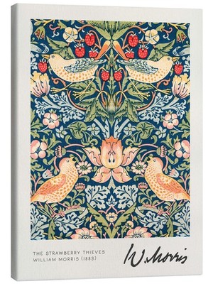 Leinwandbild The Strawberry Thieves - William Morris