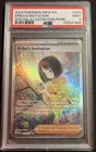 2023 POKEMON MEW EN-151 SPECIAL ILLUSTRATION RARE #203 ERIKA'S INVITATION PSA 9