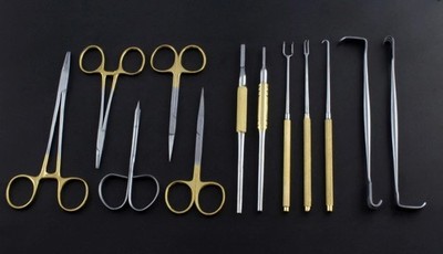 Minor Surgery 12 PCs Kit Surgical Orthopedics Dissection Tools