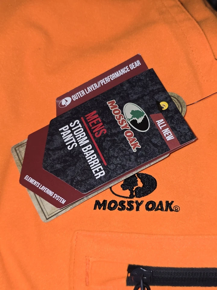 3XL Mossy Oak Scent Factor Bright Orange Hunting Pants Size 3XL NWT - Image 4 of 4