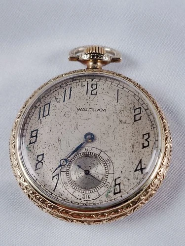 Waltham Antique Pocket Watch 12s 7j