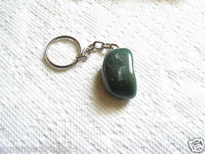 Polished Genuine Stone Keychain , Key fob, | eBay